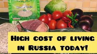 Cost of living in Moscow| Student life in Russia #highinflation  #costly