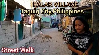 Wandering at Palar Village,Taguig City. Philippines | Walking Tour [4K]