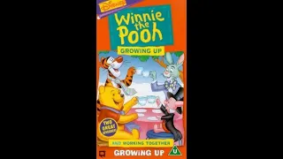 Opening to Winnie the Pooh: Growing Up and Working Together UK VHS (1998)