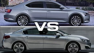 Skoda Superb vs Peugeot 508 Road Test