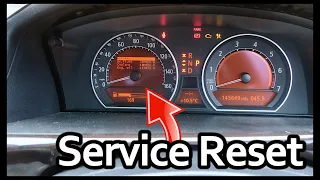 How To Reset Service Warning Light On BMW 7 Series