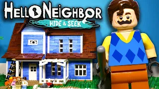 LEGO Hello, Neighbor: Hide and Seek / Stop Motion, Animation