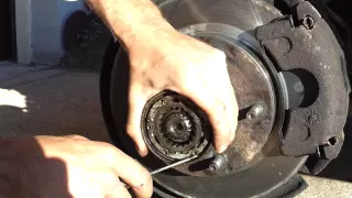 Removing Bearings and Rotor on a Ford F150