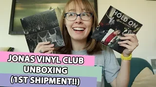 JONAS VINYL CLUB UNBOXING (1ST SHIPMENT!!)