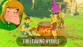 Every Character Who Reacts To Naked Link