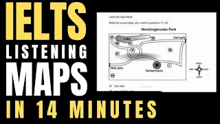 IELTS LISTENING: MAPS IN 14 MINUTES BY ASAD YAQUB