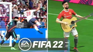 FIFA 22 САМЫЕ НОВЫЕ ФЕЙЛЫ И ПРИКОЛЫ, КОТОРЫЕ РАССМЕШАТ ТЕБЯ | Фейлы и приколы из ФИФА 22 #5