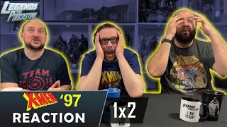 X-Men 97 1x2 "Mutant Liberation Begins" Reaction | Legends of Podcasting