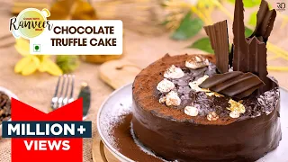 Eggless Chocolate Truffle Cake | बेकरी जैसा चॉकलेट ट्रफल केक | No oven Chocolate cake | Chef Ranveer