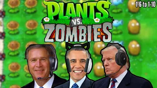 US Presidents Play Plants vs. Zombies (Part 2)