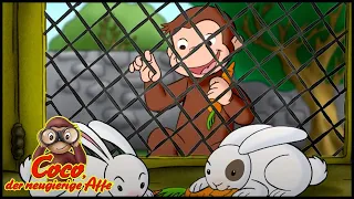 Coco der Neugierige Affe | Tieren helfen | Cartoons für Kinder