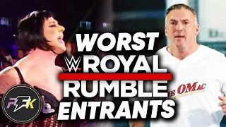 The WORST Entrant In EVERY WWE Royal Rumble | partsFUNknown