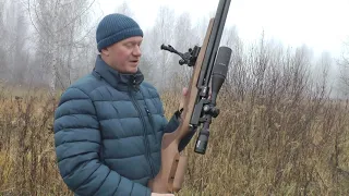 PCP Kuzey K60 к.6.35  - Стрельба 112 м