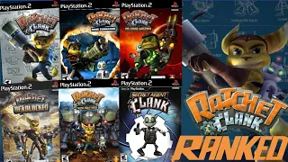 Ranking EVERY Classic Ratchet & Clank Game WORST TO BEST (Top 6 PS2 Games)