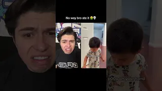 Danny Reacts To Mean Dad Poop Prank