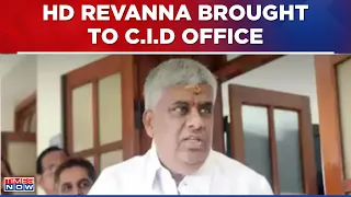 HD Revanna Brought To CID Office After SIT Issues Lookout Notice | Karntaka Sexual Assault Case