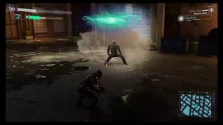 Marvel's Spider-Man ps4 Taskmaster secret fight pt1