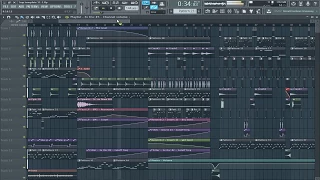 Hard Trap FLP (Professional project- SAYMYNAME & TERROR BASS style)