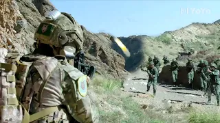 [Special Forces Film] Enemies ambush, Special Forces counter with a rocket launcher, bombing them!