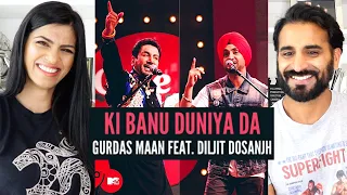 KI BANU DUNIYA DA - Gurdas Maan feat. Diljit Dosanjh & Jatinder Shah - Coke Studio REACTION!!!