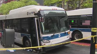 Young woman struck by B41 bus in Brooklyn: NYPD