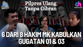 AMICUS CURIAE REZA INDRAGIRI DAN ROY SURYO YAKINI PUTUSAN MK KABULKAN GUGATAN SENGKETA PILPRES