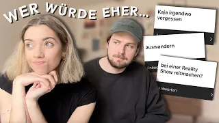 WER WÜRDE EHER... auswandern, Partnertattoo, im Trash-TV auftreten? - VLOG