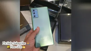 Galaxy Note20 Green - Note20 Mystic Green - Note20 Mint