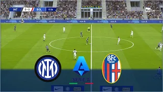 INTER v BOLOGNA | Lega Serie A 2021/22 | Realistic Gameplay