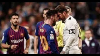 SERGIO RAMOS  vs  MESSI | Fights & Angry Moments | #M11_official_sports