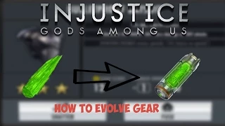 How to evolve Gear in Injustice Gods Among Us