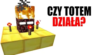 CZY TOTEM HEROBRINE DZIAŁA NA TESTOWEJ WERSJI MINECRAFT?