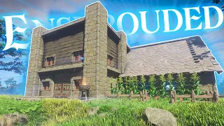 A Cliffside Homestead Base Build! (with timelapse) - Enshrouded (Ep.7)