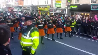 Irish Army Pipe Band Dublin,Easter Commemorations 2016