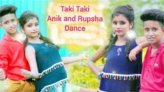 Anik and Rupsha new dance 2020| Taki Taki song| Anik 2020 new dance| Anik Unique.