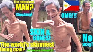 Meet the World's Skinniest Man? The Skinniest Filipino Man in the Philippines? Trip to Philippines