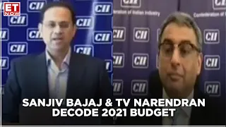 Decoding FY22 Budget with Sanjiv Bajaj & TV Narendran | ET NOW EXCLUSIVE