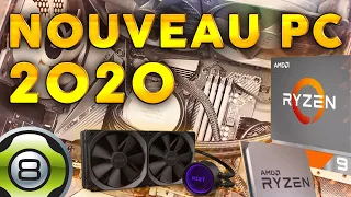 MON NOUVEAU PC et c'est une bombe avec 24 coeurs 😍