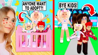 Building An ADOPTION CENTER For Our KIDS In Adopt Me! (Roblox)