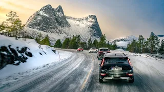 EV wintertest 2023 - 2200 kilometers through the northern Scandinavian winter lands in electric cars