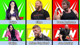 Wrestlers Names Comparison | WWE vs AEW