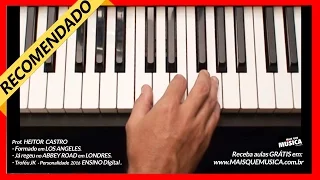 Aula de Piano - Aula 1 iniciante - teclado - Aula de como Tocar PASSO  à PASSO piano  iniciantes 🔥