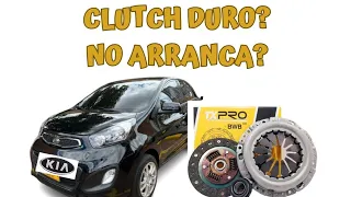 Cambio KIT de CLUTCH kia PICANTO, pedal SUAVE!!🔧