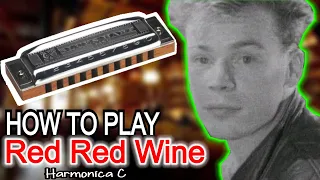 RED RED WINE HARMONICA ( C DIATONIC ), ARMÓNICA C, BLUES HARP C, GAITA DE BOCA C, MUNDHARMONIKA C