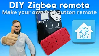Make your own Zigbee remote for Home Assistant 8-20 buttons