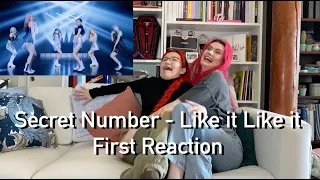 Secret Number - 'Like it Like it' First ever reaction! | RoseBlue