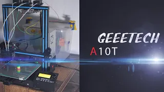 Многоцветный 3d принтер geeetech A10t