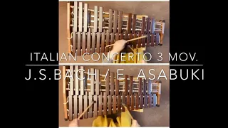 Italian concerto 3mov. on little xylophone