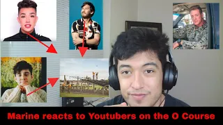 Marine reacts to James Charles, Markiplier, and Ethan performing Marine Obstacle course