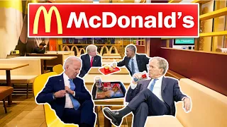 Biden & The Gang go to McDonald's (AI Voice Meme)